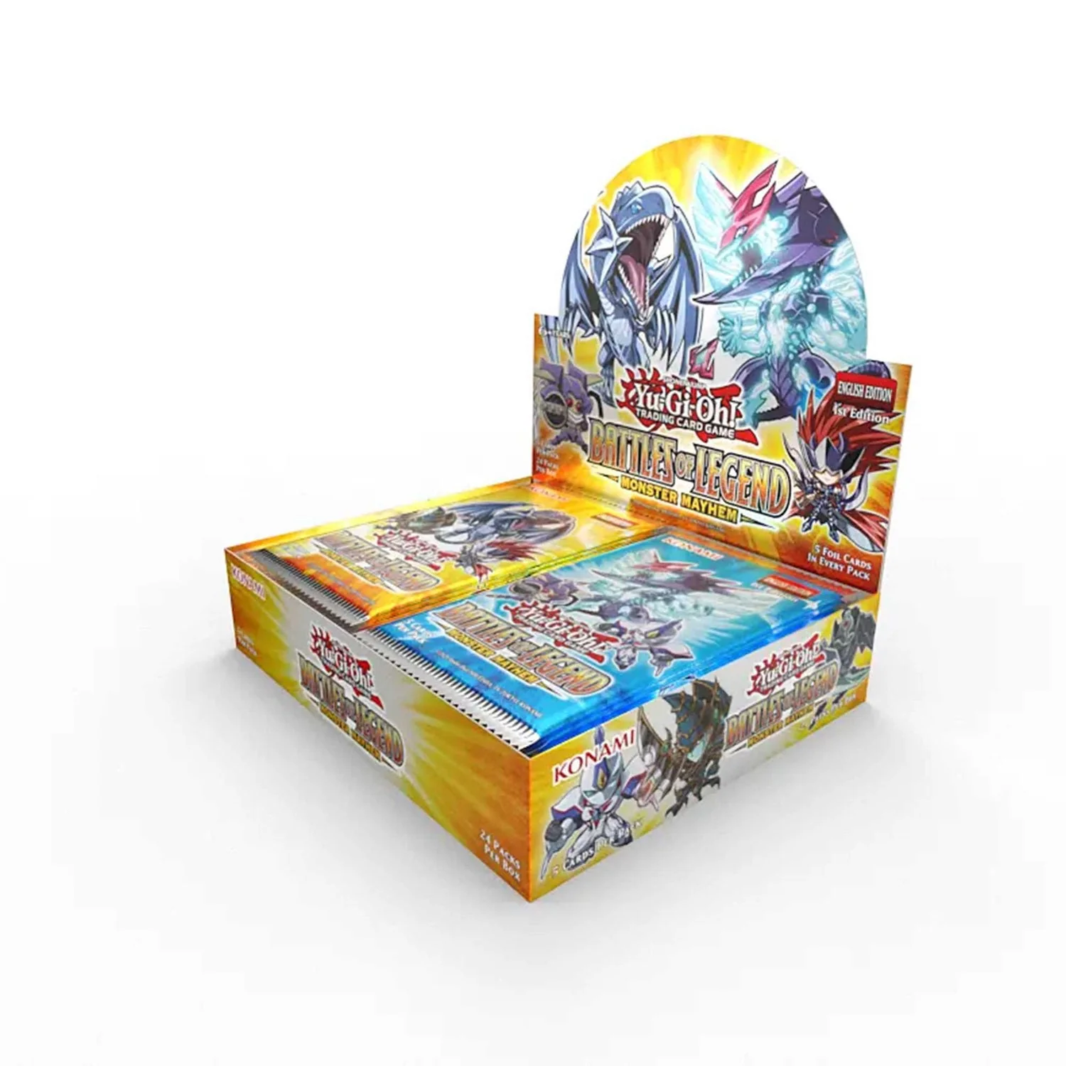 Yu-Gi-Oh! TCG: Battles of Legend: Monster Mayhem Booster Box - Image 2